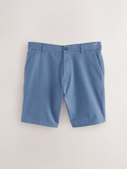 Blue Straight Fit Stretch Chinos Shorts - Image 5 of 8