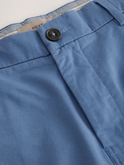 Blue Straight Fit Stretch Chinos Shorts - Image 7 of 8
