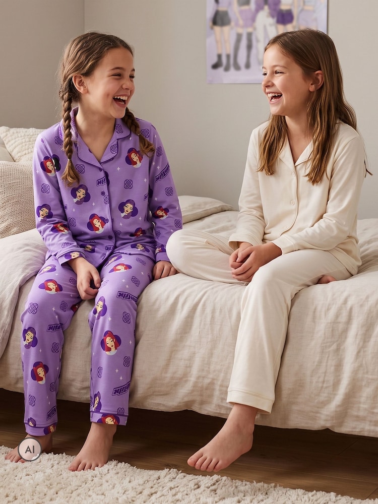 Character K Pop Demon Hutrix Button Up Pyjamas Set - Εικόνα 11 από 11