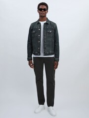 Paige Button Through Denim Jacket - Image 5 of 6