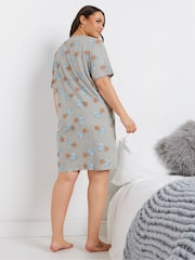 Yours Curve Hot Chocolate Sleep T-Shirt - Bild 3 von 5