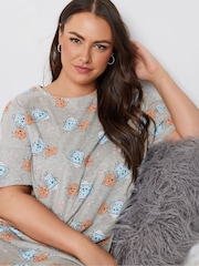Yours Curve Hot Chocolate Sleep T-Shirt - Bild 4 von 5