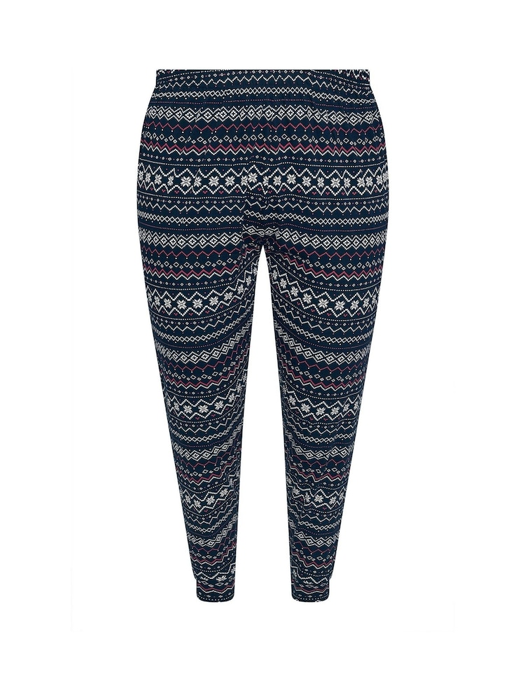 Yours Curve Cuffed 100% Cotton Pyjamas Pant - Imagen 5 de 5 Yours Curve Cuffed 100% Cotton Pyjamas Pant - Imagen 5 de 5