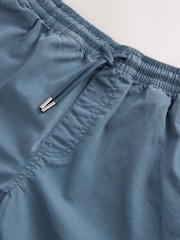 Blue Stretch Cotton Elasticated Waist Shorts - Image 7 of 10