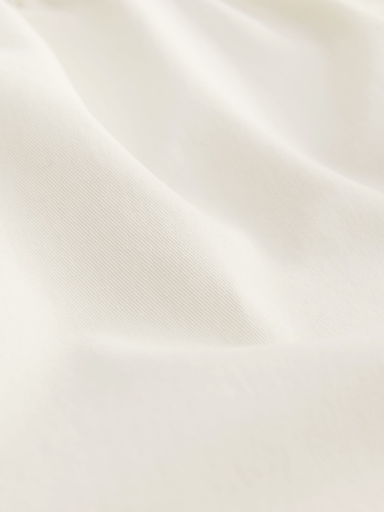 Ecru Stretch Cotton Elasticated Waist Shorts - Image 10 of 10