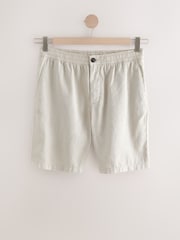 Stone Lightweight Elasticated Waist Shorts - Image 13 of 15
