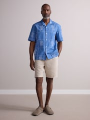 Stone Lightweight Elasticated Waist Shorts - Image 5 of 15