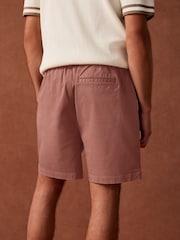 Rust Stretch Cotton Elasticated Waist Shorts - Image 2 of 11