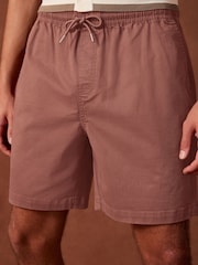 Rust Stretch Cotton Elasticated Waist Shorts - Image 5 of 11