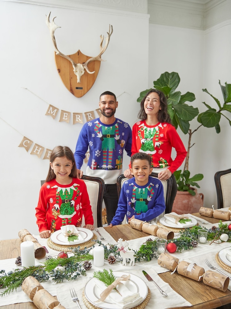 Society 8 Black Girls Elfster Christmas Jumper - Image 4 of 4