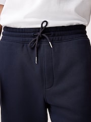 Navy Brushed Jersey Zip Pocket Shorts - Image 4 of 8
