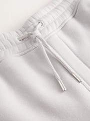 Grey Brushed Jersey Zip Pocket Shorts - Image 9 of 10
