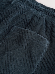Azul marino - Patterned Towel Jersey Shorts - Imagen 8 de 9