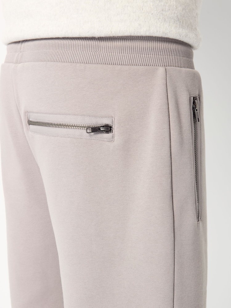 Light Grey Utility Jersey Shorts - Image 6 of 6