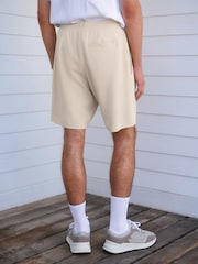 Stone Pintuck Zip Pocket Jersey Shorts - Image 3 of 9
