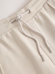 Stone Pintuck Zip Pocket Jersey Shorts - Image 7 of 9
