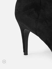 Svart - Simmi London Dage Knee High Heeled Boots - Bild 3 av 4