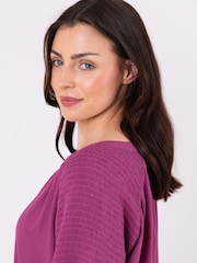 Lakeland Clothing Pink Cruz Button Through Blouse - Image 4 of 5