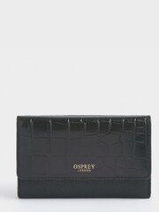 OSPREY LONDON The Kellie Leather Matinee Black Purse - Image 1 of 5