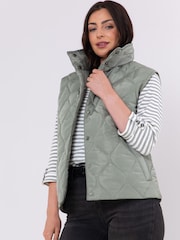 Lakeland Clothing Green Kudrow Quilted Gilet - Image 1 of 1