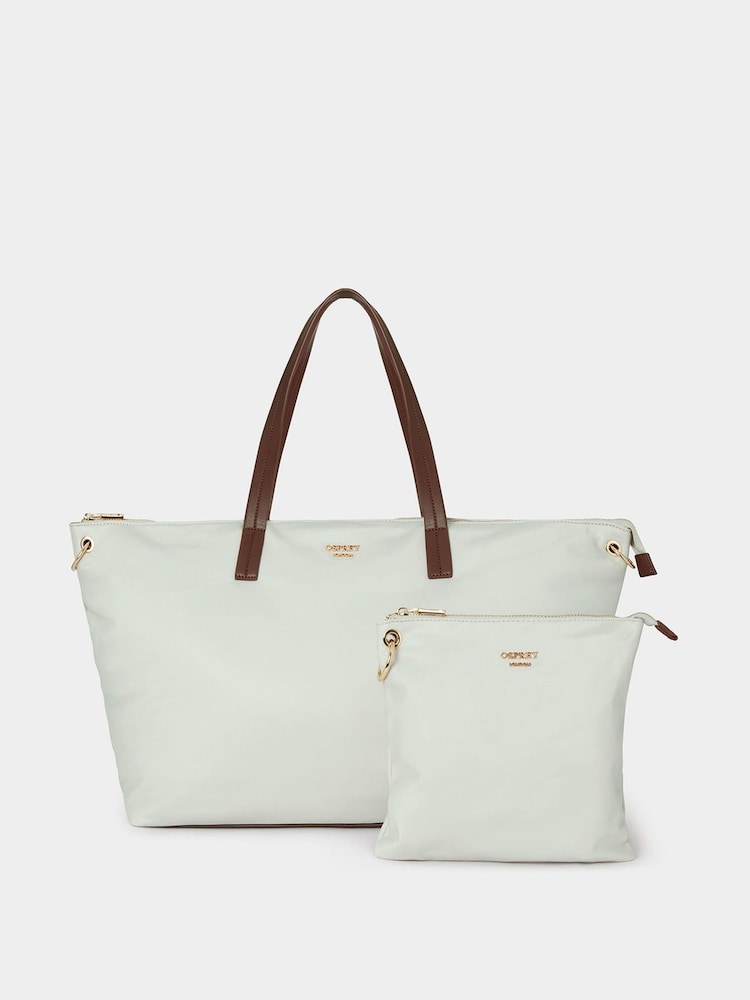 OSPREY LONDON The Wanderer Nylon Black Weekender With Pouch - Image 1 of 7