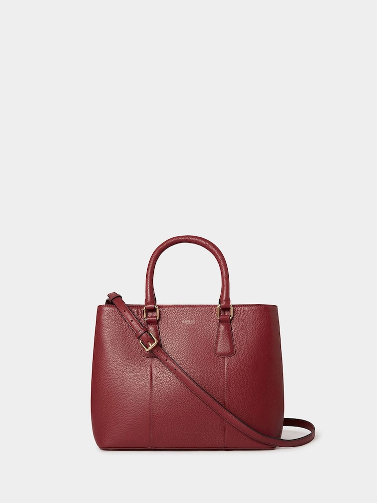 Osprey London The Adaline Leather Work Bag - Image 2 of 6 Osprey London The Adaline Leather Work Bag - Image 2 of 6
