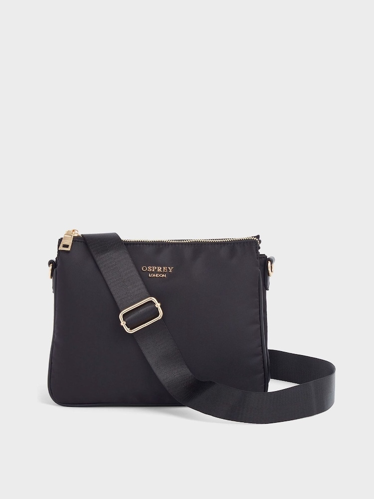 OSPREY LONDON The Wanderer Nylon Cross-Body Bag - Image 1 of 5 OSPREY LONDON The Wanderer Nylon Cross-Body Bag - Image 1 of 5