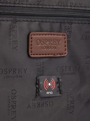 OSPREY LONDON The Wanderer Nylon Black Weekender With Pouch - Image 5 of 5