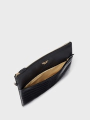 OSPREY LONDON The Kellie Leather Tech Sleeve Black Bag - Image 4 of 6