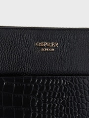 OSPREY LONDON The Kellie Leather Tech Sleeve Black Bag - Image 5 of 6