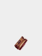 OSPREY LONDON Red The Carla Leather RFID Zip Round Purse - Image 4 of 6