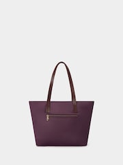 OSPREY LONDON Purple The Wanderer Nylon Tote Bag - Image 4 of 5