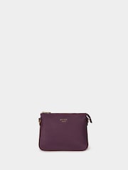 OSPREY LONDON Purple The Wanderer Nylon Crossbody Bag - Image 2 of 5