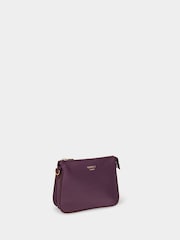 OSPREY LONDON Purple The Wanderer Nylon Crossbody Bag - Image 3 of 5