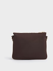 OSPREY LONDON Purple The Wanderer Nylon Crossbody Bag - Image 4 of 5