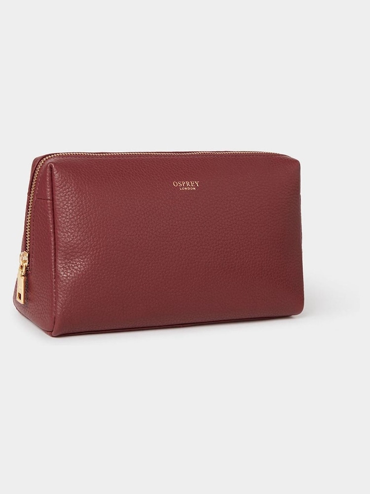 Osprey London The Adaline Leather Washbag - Image 1 of 5