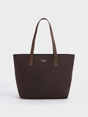 OSPREY LONDON Purple The Wanderer Nylon Tote Bag - Image 1 of 5