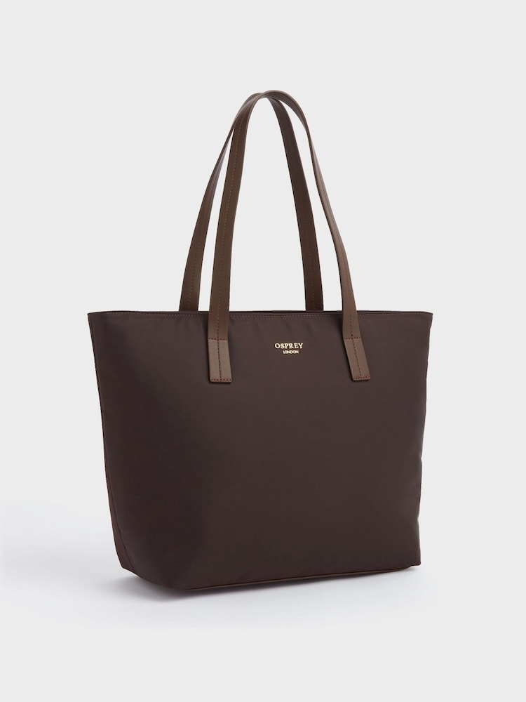 OSPREY LONDON Purple The Wanderer Nylon Tote Bag - Image 2 of 5