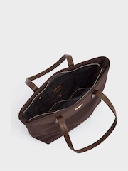 OSPREY LONDON Purple The Wanderer Nylon Tote Bag - Image 3 of 5
