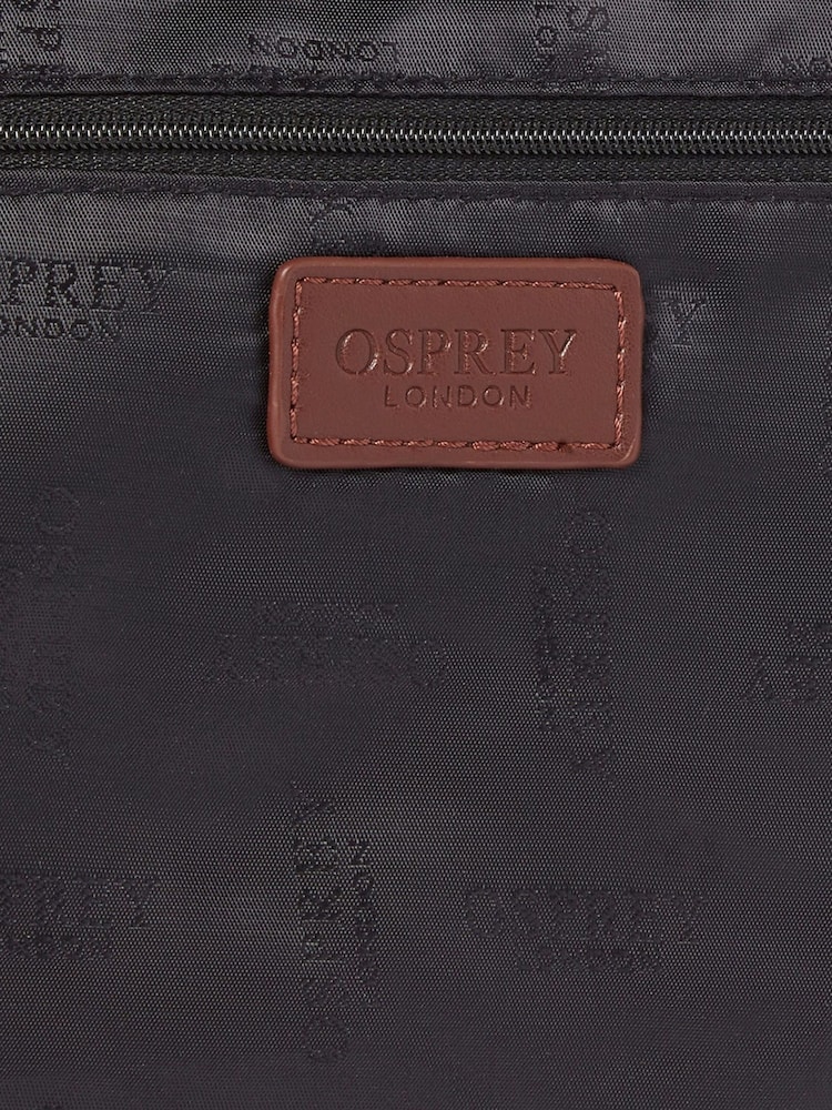 OSPREY LONDON Purple The Wanderer Nylon Tote Bag - Image 5 of 5