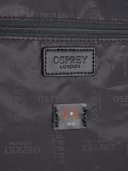 OSPREY LONDON The Wanderer Nylon Black Weekender With Pouch - Image 6 of 7