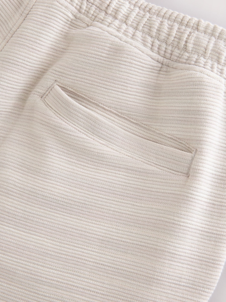 neutre - Short en jersey texturé chiné - Image 10 of 11