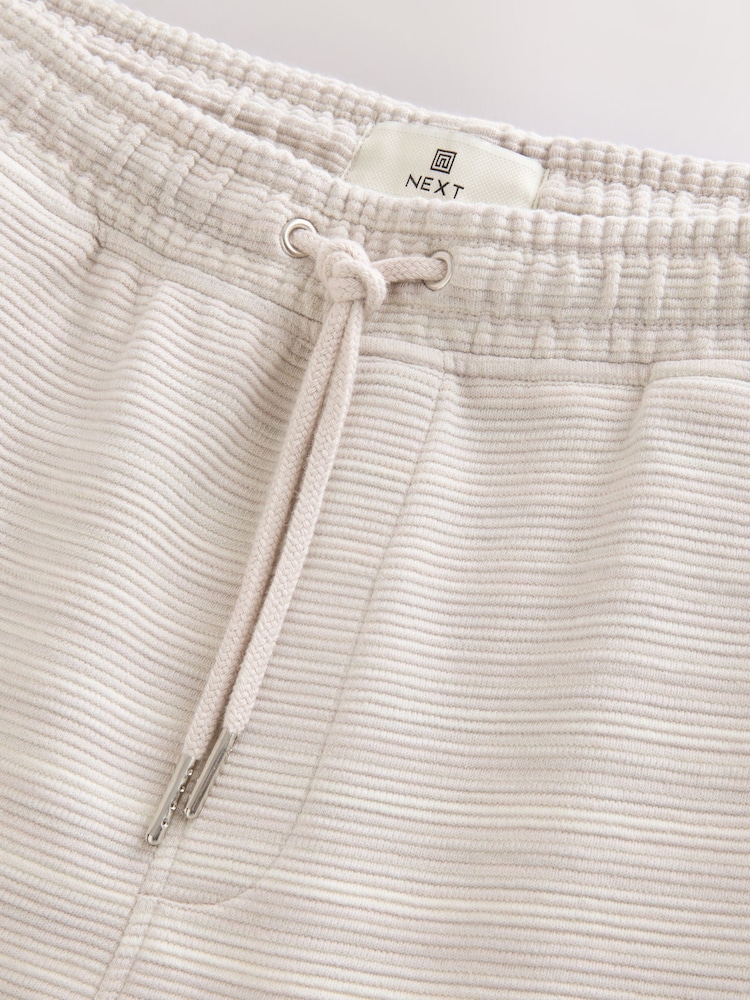 neutre - Short en jersey texturé chiné - Image 9 of 11