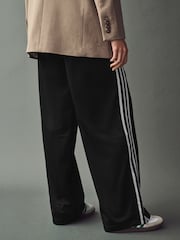 adidas Originals Black Firebird Loose Track Joggers - Image 2 of 9