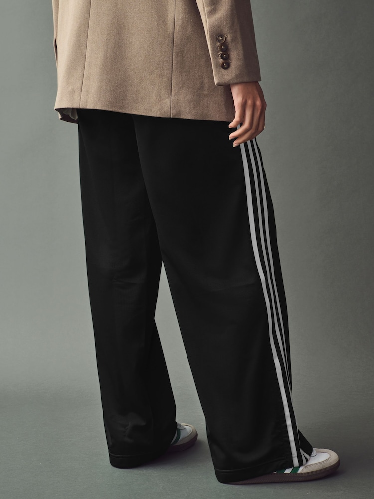 adidas Originals Black Firebird Loose Track Joggers - Image 2 of 9