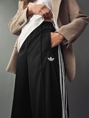 adidas Originals Black Firebird Loose Track Joggers - Image 3 of 9