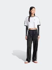 adidas Originals Black Firebird Loose Track Joggers - Image 6 of 9