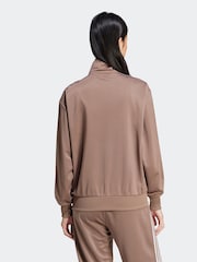 بني - رداء علوي رياضي فضفاض Firebird من adidas originals - صورة 5 من 9