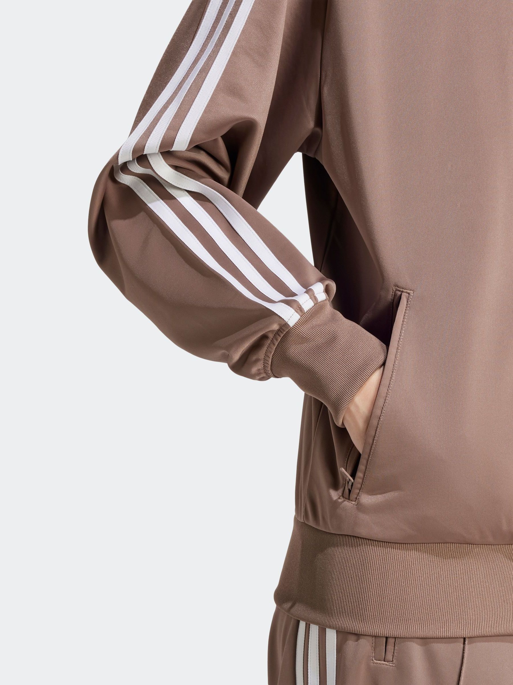 Buy adidas Originals Brown Firebird Loose Tracktop from Next USA