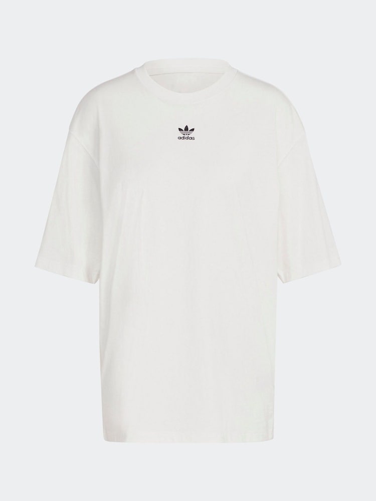 adidas Originals Black Chrome Boyfirend 100% Cotton Essential T-Shirt - Image 6 of 6